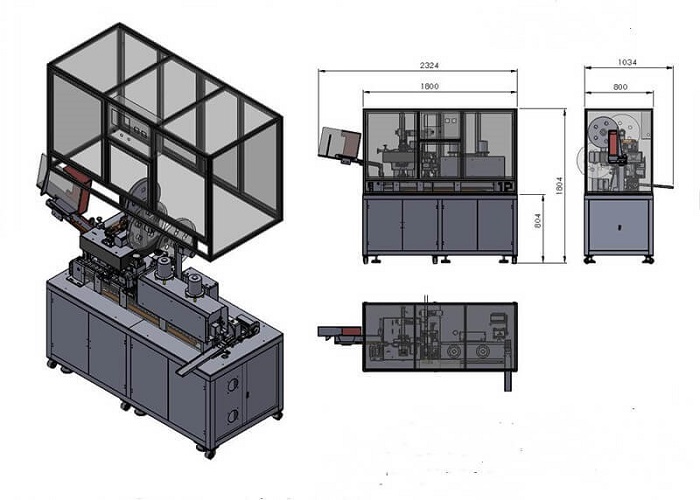 Automatic wrapping machine