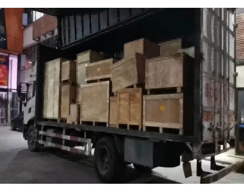 Two Containers of Pouch Cell Machines Ship to USA